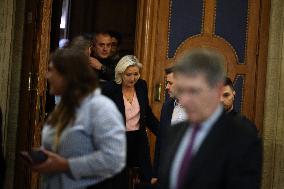Appeal Trial of Marine Le Pen and RN’s Officials on Suspicion of Embezzlement of European Public Funds - Paris
