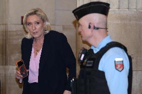 Appeal Trial of Marine Le Pen and RN’s Officials - Paris