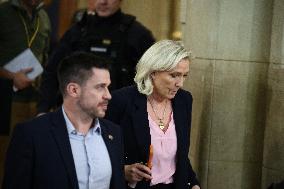 Appeal Trial of Marine Le Pen and RN’s Officials on Suspicion of Embezzlement of European Public Funds - Paris