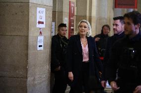 Appeal Trial of Marine Le Pen and RN’s Officials on Suspicion of Embezzlement of European Public Funds - Paris