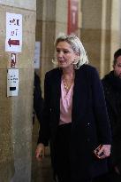 Appeal Trial of Marine Le Pen and RN’s Officials on Suspicion of Embezzlement of European Public Funds - Paris