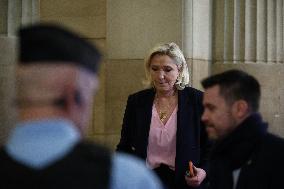 Appeal Trial of Marine Le Pen and RN’s Officials on Suspicion of Embezzlement of European Public Funds - Paris