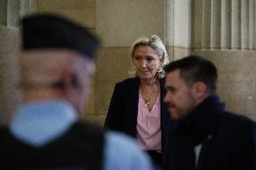 Appeal Trial of Marine Le Pen and RN’s Officials on Suspicion of Embezzlement of European Public Funds - Paris