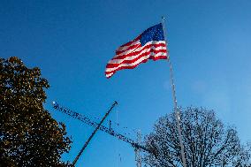 President Trump departs the White House for Detroit, Michgan