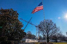 President Trump departs the White House for Detroit, Michgan
