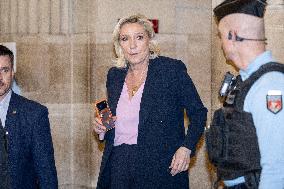 Appeal Trial of Marine Le Pen and RN’s Officials - Paris