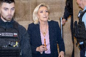 Appeal Trial of Marine Le Pen and RN’s Officials - Paris