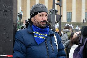 Farmers Protest in Front Of The National Assembly - Paris