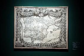 President Macron and King Felipe VI Visit an Exhibition at The Chateau de Versailles - Versailles