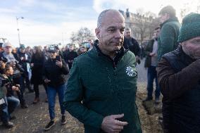 Farmers Protest in Front Of The National Assembly - Paris