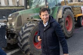 Farmers Protest in Front Of The National Assembly - Paris