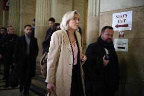 Appeal Trial of Marine Le Pen and RN’s Officials - Paris
