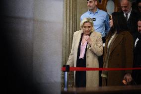 Appeal Trial of Marine Le Pen and RN’s Officials - Paris