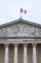 Farmers Protest in Front Of The National Assembly - Paris