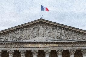 Farmers Protest in Front Of The National Assembly - Paris