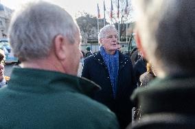 Farmers Protest in Front Of The National Assembly - Paris