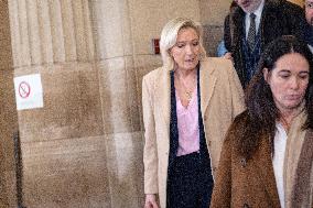 Appeal Trial of Marine Le Pen and RN’s Officials - Paris