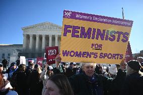 US Supreme Court considers legality of transgender school sports bans