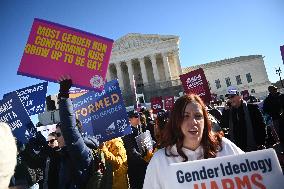 US Supreme Court considers legality of transgender school sports bans