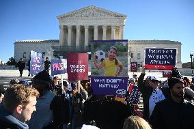 US Supreme Court considers legality of transgender school sports bans