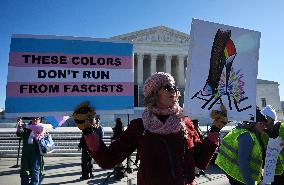 US Supreme Court considers legality of transgender school sports bans