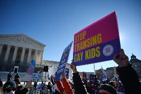 US Supreme Court considers legality of transgender school sports bans