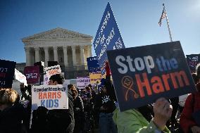 US Supreme Court considers legality of transgender school sports bans