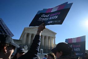 US Supreme Court considers legality of transgender school sports bans