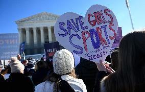 US Supreme Court considers legality of transgender school sports bans