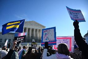 US Supreme Court considers legality of transgender school sports bans