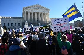 US Supreme Court considers legality of transgender school sports bans