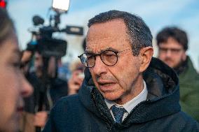 Farmers Protest in Front Of The National Assembly - Paris