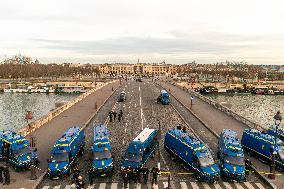 Farmers Protest in Front Of The National Assembly - Paris