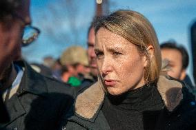 Farmers Protest in Front Of The National Assembly - Paris