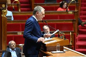 2026 Finance Bill at The National Assembly - Paris