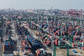 Shanghai Port Container Foreign Trade Terminal
