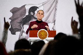 resident Claudia Sheinbaum Holds News Conference - Mexico
