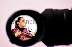 resident Claudia Sheinbaum Holds News Conference - Mexico