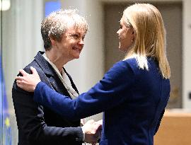 British Foreign Secretary Yvette Cooper visits Finland
