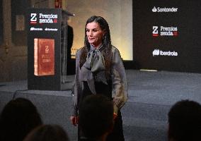 Queen Letizia At Zenda Awards - Madrid