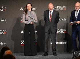 Queen Letizia At Zenda Awards - Madrid