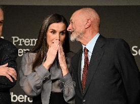 Queen Letizia At Zenda Awards - Madrid
