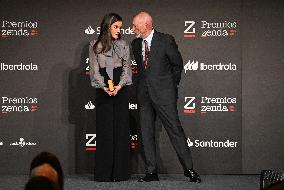 Queen Letizia At Zenda Awards - Madrid