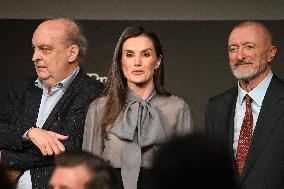 Queen Letizia At Zenda Awards - Madrid