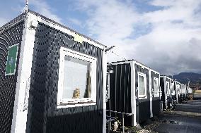 Temporary housing for Noto Peninsula quake victims