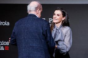 Queen Letizia At Zenda Awards - Madrid