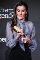 Queen Letizia At Zenda Awards - Madrid