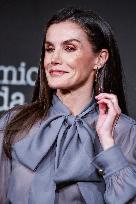 Queen Letizia At Zenda Awards - Madrid