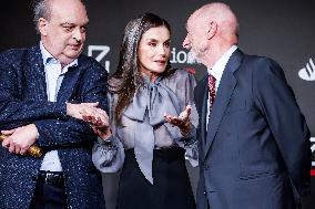 Queen Letizia At Zenda Awards - Madrid