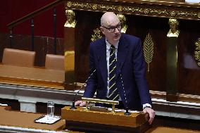 Opening of PLFSS debate at the National Assembly